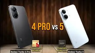 Redmi Turbo 4 Pro vs Redmi Turbo 5 - Full Comparison 🔥