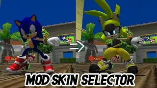 Como usar el Skin selector y poner iconos (Sonic adventure 2)