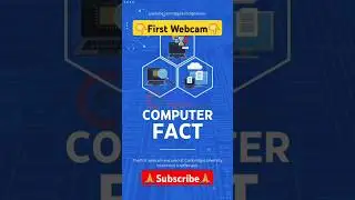 First Webcam📸 #shorts #computerfacts