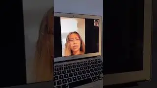 Розыгрыш с отключением звука в FaceTime для моей девушки 😂 #шорты