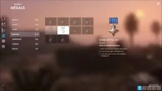 Battlefield 1 - All Medals | List (HD) [1080p60FPS]