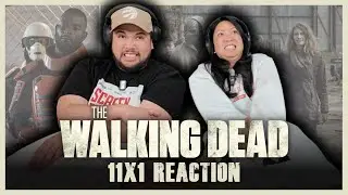 Couple watches *WALKING DEAD* for the First Time! | 11x1 | Acheron: Part I