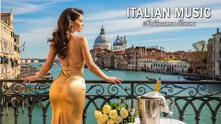 Sunny Morning in Italy 🎶 Romantic Mediterranean Guitar Music & Peaceful Scenery 4K