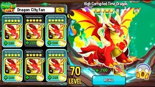 Max upgrade for High Risen Flame Dragon in Dragon City 2026! 😱