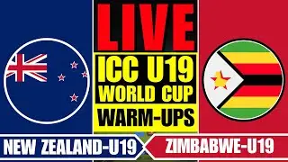 ZIMBABWE vs NEW ZEALAND LIVE | ZIM-U19 vs NZ-U19 - CRICKEX INFO