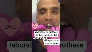 proth&egrave;se dentaire amovible #dentist #smiledesigndental #dentalprosthesis #dentalartistry