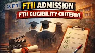 FTii entrance exam eligibility criteria | how to prepare for FTii entrance exam | PANKAJ MEENA {PK}