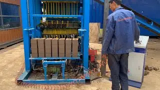100 tons clay block making machine #brickmakingmachine #brickmachine #claybrickmakingmachine