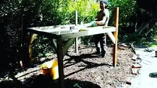 Treehouse play centre timelapse video build