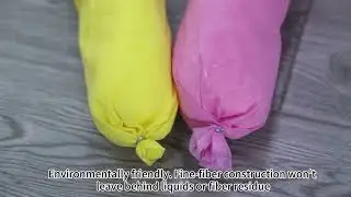 Universal absorbent socks snake for oil and water