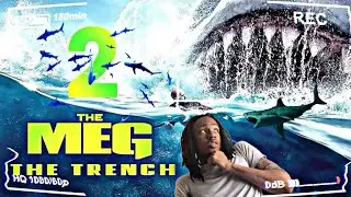 MEG 2: THE TRENCH🏊&zwj;♂️🦈 OFFICIAL TRAILER REACTION AND BREAKDOWN