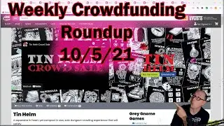 Solo Kickstarter & Crowdfunding Board Game Campaign Weekly Round Up Review: Week of 10/5/21