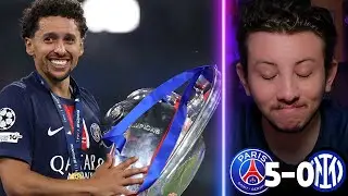 🥲 J'arrive pas à réaliser... C'est un rêve éveillé (PSG 5-0 Inter)