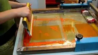 Serenity Advertising serigrafie la 3 culori