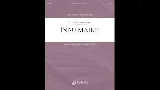 Nau Maire by Cedrick Howoseb, for SATB Choir