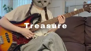 Bruno Mars / Treasure  bass cover