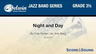 Night and Day, arr. Kris Berg &ndash; Score & Sound