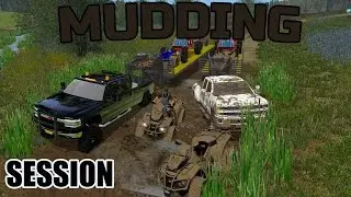 MUDDING SESSION | NEW TOYS | MUD HOLE | MULTIPLAYER