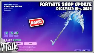 Fortnite Shop TWO *NEW* SKINS & *SUPER RARE* FROZEN GEAR BUNDLE [December 15th, 2025]