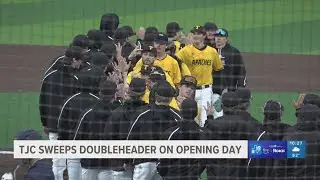 TJC Baseball opens their season with doubleheader sweep of Frank Phillips College