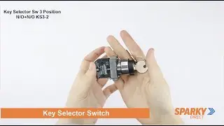 Key Selector Sw 3 Position N/O+N/O | KS3-2