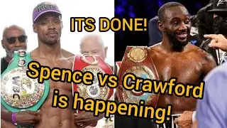 BREAKING! Spence vs Crawford done! Set for June 17th.  #spencevscrawford #boxingnews #boxingupdates