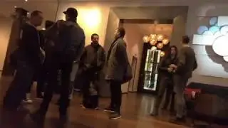Nine Inch Nails encounter at hotel I was staying at Dec 17th 2017. Houston, TX