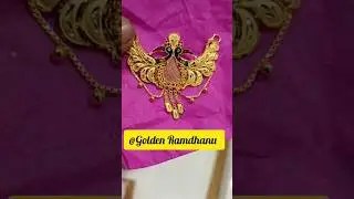 22k hallmark jewellery #pendent#locket#mangalsutra #unique #gold #peacock