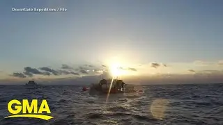 Search crews scramble to find missing submersible on Titanic tour l GMA