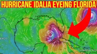 Hurricane Idalia is eyeing Florida || Tropical Storm Idalia Path Update