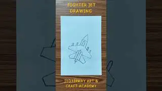 ll Easy Fighter Jet drawing ll