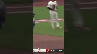 Dillon Dingler gets his first homerun a 406 foot drive!