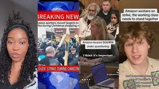 People React To Amazon Workers Striking During The Christmas Period