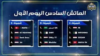 Free Fire Arab League Invitational 2020 : Match 6 Day 1