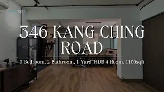 346 Kang Ching Road: 3-Bedroom HDB Flat | Virtual Tour by Real360