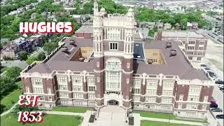 Hughes High School (Drone View)