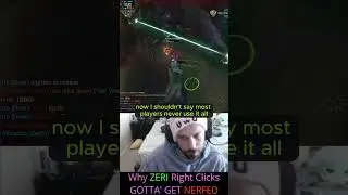 August - Why ZERI Right Clicks GOTTA' GET NERFED