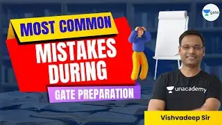 Most Common Mistakes During GATE Preparation | Watch this Video | GATE 2022 CSE #VishvadeepGothi