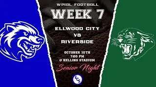 ECS: Football Week Seven - Ellwood City vs Riverside - 40th RivEll Cup [10/10/25 - 7:00 PM]