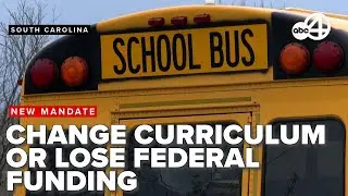 SC school districts risk losing $1.5 million in federal funds if they don't change curriculum