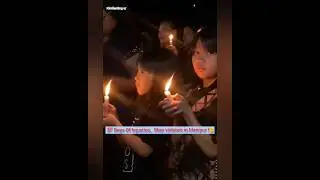 Candle light vigil for the peace Rally 🕊️✊❣️/|#sidesmedias short video/