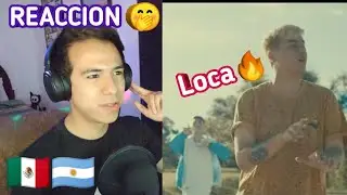 REACCION😍 Khea - Loca ft. Duki & Cazzu🔥 Flash Fcq⚡️