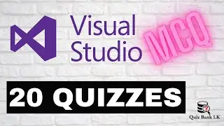 MCQ Quizzes | VB NET | Microsoft Visual Studio IDE