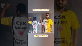 CSK New Prison Jersey IPL #csk #cskfans #troll #shorts #shortsfeed #youtubeshorts #ipl #rcb #trolls
