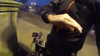 Review of Crab Carnac Planet x Winter gloves on the bridge half way to work