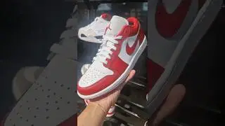 Air Jordan 1 Low VARSITY RED 2025 &mdash; ACTUAL LOOK