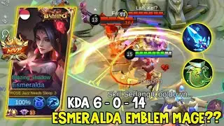 GAMEPLAY ESMERALDA BUILD MAGE - ESMERALDA BEST BUILD 2022