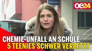 Chemie-Unfall an Schule: 5 Teenies schwer verletzt