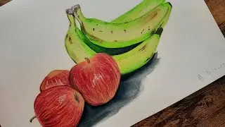 The most realistic drawing with water colour 😍 Follow the Process and enjoy the Video ✨️