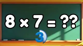 Fun Learning Videos for Kids | 8 Multiplication Table | times tables for kids | Cartoons for Kids